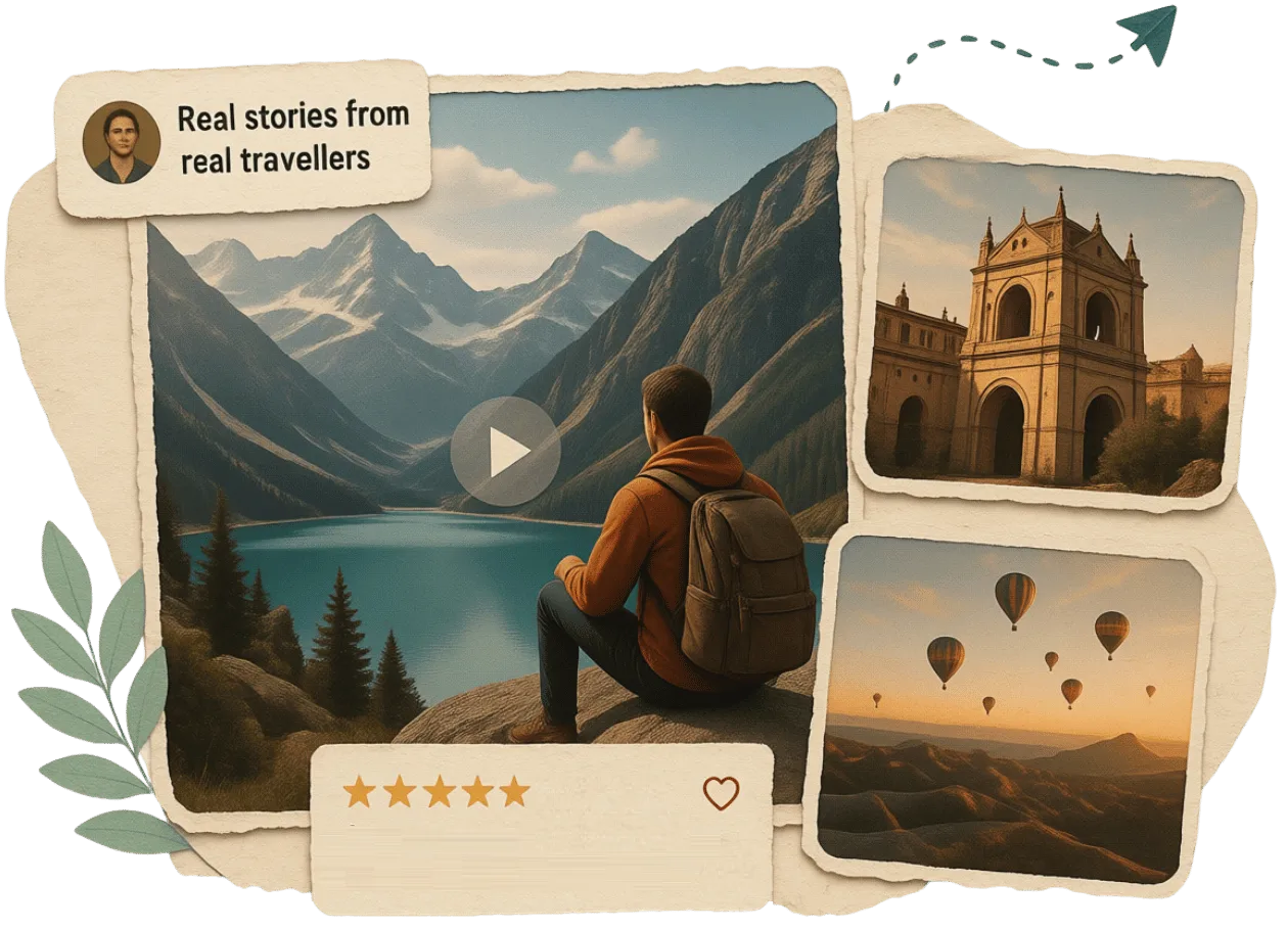 Travel story submission illustration